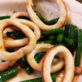 ゆぶね☆'s cooksnap of when they made ぷりっぷり♪イカとにんにくの芽の中華炒め.