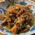YAKITORIさん's cooksnap of when they made 定番簡単おかず★特製ポークプルコギ.