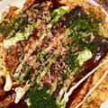 katakana8's cooksnap of when they made オートミールでふわふわお好み焼き.