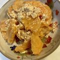 yu🐓's cooksnap of when they made 柿のピーナッツバター的和え、きなこまぶし.