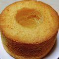 mamanobuko's cooksnap of when they made 栗シロップ再利用♪卵1個でミニシフォン♪.