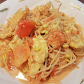 ハッピーまるしぇ's cooksnap of when they made もやしとトマトの味噌マヨ炒め♬.