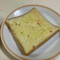papikun's cooksnap of when they made 残ったタルタルソースでトーストを….