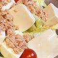 まっさまさママ's cooksnap of when they made ☆簡単☆豆腐とトマトのツナサラダ.