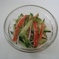 えりべえ's cooksnap of when they made 胡瓜とカニカマのさっぱり和え.