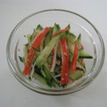 えりべえ's cooksnap of when they made 胡瓜とカニカマのさっぱり和え.