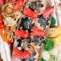 るんるるん's cooksnap of when they made 簡単キャラ弁☆たこ焼きおにぎり弁当.