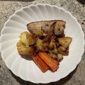 Naokiki's cooksnap of when they made staubで作る豚バラ肉のポットロースト.