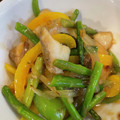 Sarah09's cooksnap of when they made ◆白身魚と彩り野菜のオイスターソース炒め.