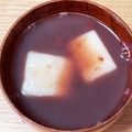 ちゃーりーWKY's cooksnap of when they made 鏡開きの消費レシピ缶詰で簡単おしるこ.