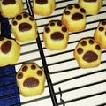 海老にゃんこ's cooksnap of when they made 猫ちゃんの手♡肉球フィナンシェ.