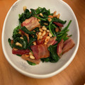 ☆ayumikan☆'s cooksnap of when they made 【おうち薬膳】ほうれん草の松の実炒め.