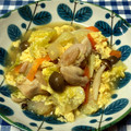 クックWZ3WQY☆'s cooksnap of when they made 白菜と鶏肉の卵とじ.