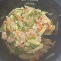クックSDQR1K☆'s cooksnap of when they made ホットクックで具沢山チンジャオロース.