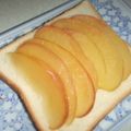 きらり流れ星's cooksnap of when they made アップルメープルトースト.