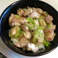 適当田てきみ's cooksnap of when they made がっつり鶏ネギ塩丼.