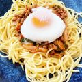 かおりった's cooksnap of when they made 納豆キムチひやむぎ♥パスタ＆うどんでも.
