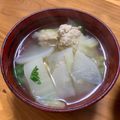 おいしいよおいしいね's cooksnap of when they made つみれのすまし汁.