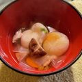 ラキママン's cooksnap of when they made うすくちしょうゆでかんたんお雑煮.