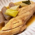 yabuyuki's cooksnap of when they made 味がしみしみ！ぶり大根.