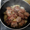 ひつじ（・ｪ・＠'s cooksnap of when they made 合い挽き肉と大根の中華煮.