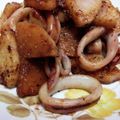 who‐ka's cooksnap of when they made イカと長芋のバター醤油炒め.