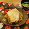 ケイコスペード's cooksnap of when they made 7分で本格簡単！朴さんのキムチチャーハン.