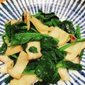 Emihann's cooksnap of when they made エリンギとほうれん草のバター醤油炒め.