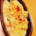 優晴花のママ's cooksnap of when they made じゃがいもとブロッコリーのグラタン.