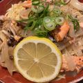ゆきち1215's cooksnap of when they made 秋鮭としめじのレモンバター醤油パスタ.