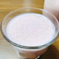 あっちゃんキッチン♪'s cooksnap of when they made 【進化版】懐かしのバナナジュース(苺入).