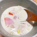 くまじ◎'s cooksnap of when they made 白菜と鶏むね肉と牛乳の簡単クリーム煮♪.