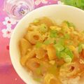 hikarin♪'s cooksnap of when they made ☆ちくわ丼.