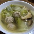 お塩と砂糖's cooksnap of when they made ☆肉団子と白菜のとりがらスープ☆.