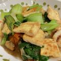 pakupakun's cooksnap of when they made イカとチンゲン菜の塩あんかけ炒め♪.
