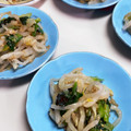☆あさ's cooksnap of when they made モヤシと豆苗のナムル風和え物.