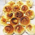 ばたみそーぱん☆'s cooksnap of when they made 中力粉100%アップルシナモンロール.