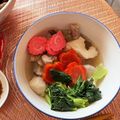 Macky5512's cooksnap of when they made ＊長崎風＊わが家のお雑煮.
