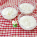 みかかめ's cooksnap of when they made ☆。•。梨のミルクデザート•。•☆.