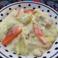 猫のミイヤ's cooksnap of when they made ズボラでもできる！白菜と鶏肉のクリーム煮.