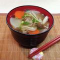 Yukiまむ's cooksnap of when they made 大根 人参 きのこ味噌汁^^.