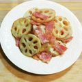 nana_tenjo's cooksnap of when they made れんこんとベーコンのとろーりチーズ焼き.