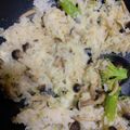 YR3JX's cooksnap of when they made 余ったアヒージョで簡単！リゾット♡.