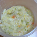 チビ太ﾁｬﾝ's cooksnap of when they made 卵としらすの五倍粥♥炊飯器で離乳食☆.