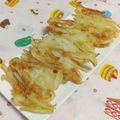 赤い電話's cooksnap of when they made ちくわとネギの天ぷら【かき揚げ】.