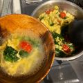 ♡ままLOVE♡'s cooksnap of when they made レタスとトマトと卵のスープ.