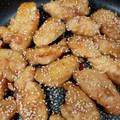 アクゼロ's cooksnap of when they made ✿冷めても美味しい鶏ささみの甘酢たれ✿.