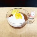 はちみつlove's cooksnap of when they made ❀紅茶味の寒天とヨーグルト❀.