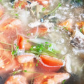 67luna's cooksnap of when they made 妊娠、授乳に！さば缶と豆苗の押し麦スープ.