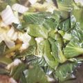 まろ731's cooksnap of when they made チンゲン菜とたまごの温スープ♪.
